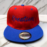 Kreations “Snap back” hats