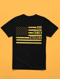 Black/Gold Steelers Flag