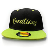 Kreations “Snap back” hats